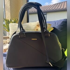 Corkcicle Lucy Cooler Tote in Black